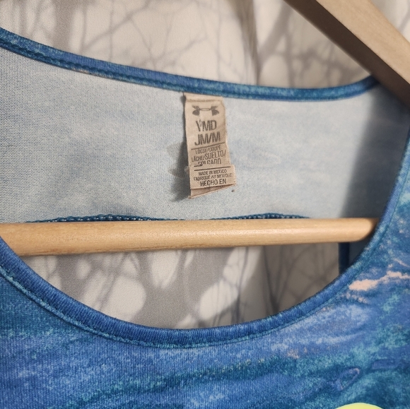 Under Armour Girl's Athletic Tank Top JM/M - Picture 3 of 6